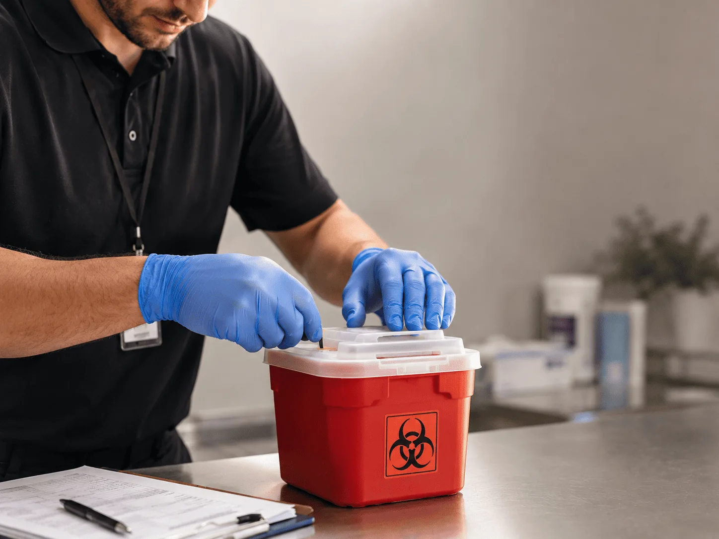 Why choose Sharps Waste Disposal in Glenfield, ND
